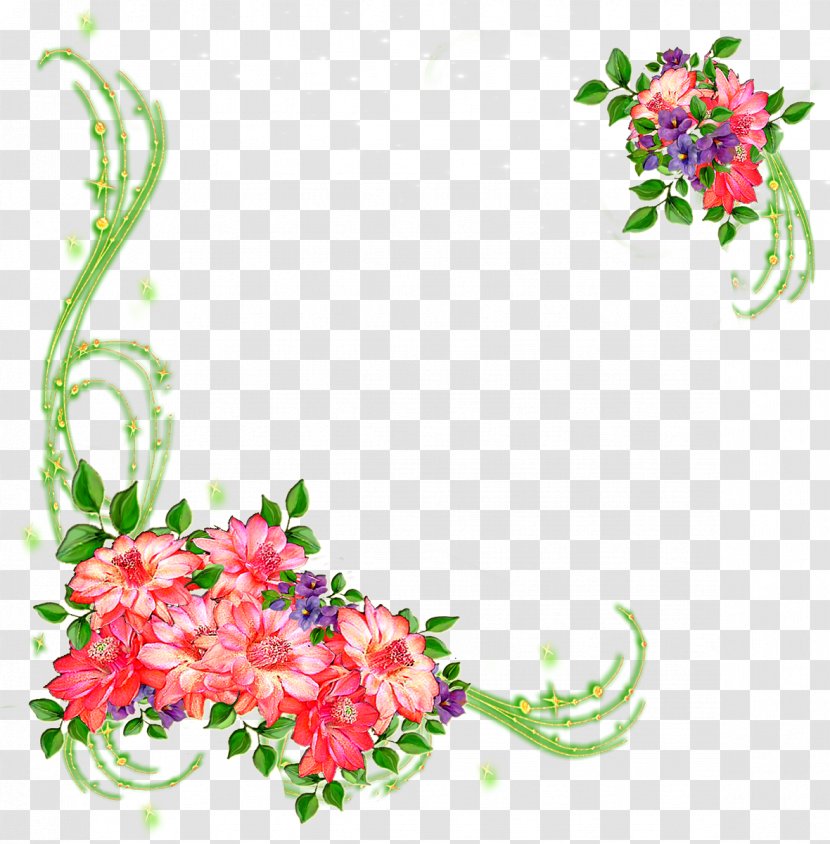 Blog LiveInternet Diary Clip Art - Vkontakte - Floral Frame Transparent PNG