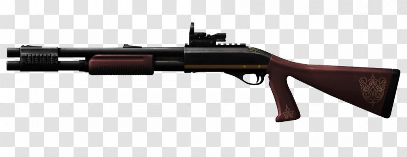 Combat Arms Shotgun Remington Model 870 Weapon - Silhouette Transparent PNG
