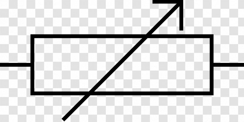 Potentiometer Resistor Electronic Symbol Wiring Diagram - Tree Transparent PNG