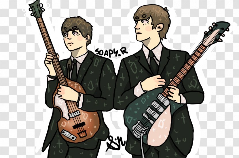 Electric Guitar Musician Lennon And Mccartney: Piano Play-Along The Beatles Transparent PNG