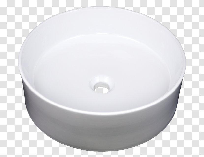Bowl Sink Ceramic Tile Bathroom - White Oval Vessel Sinks Transparent PNG