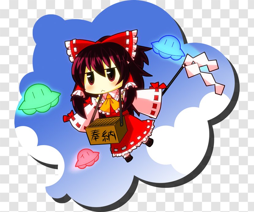 Recreation Character Clip Art - Angry Reimu Transparent PNG