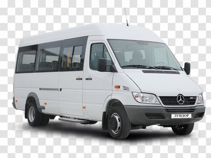 Bus Compact Van Mercedes-Benz Sprinter Car Taxi Transparent PNG