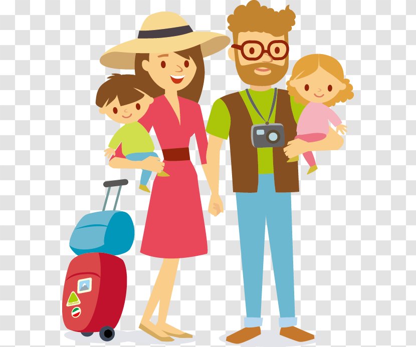 Family Travel Clip Art - Clothing Transparent PNG