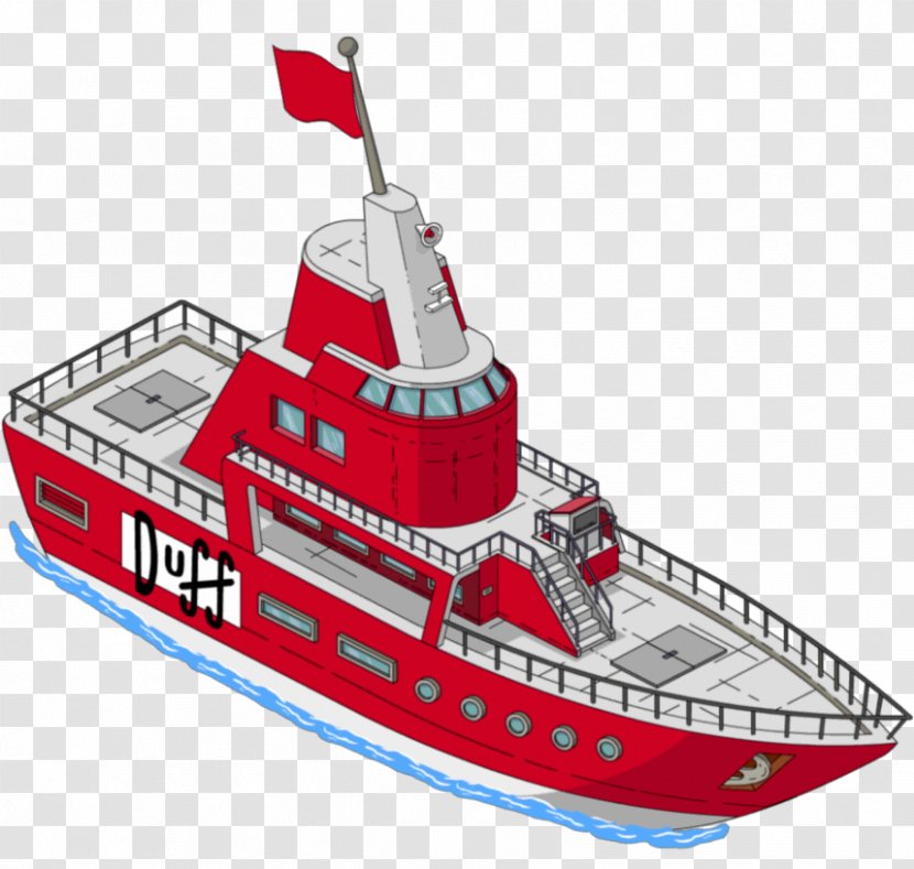 The Simpsons: Tapped Out Homer Simpson Duffman Boat Duff Beer Transparent PNG