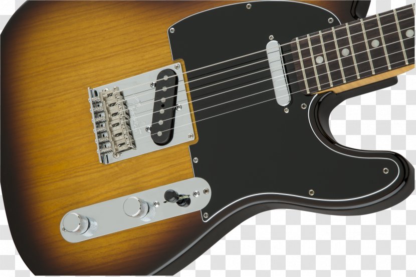 Bass Guitar Electric Fender Telecaster Acoustic - Silhouette Transparent PNG
