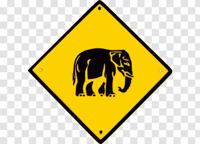 Traffic Sign Great Ocean Road Clip Art Warning - Highway Transparent PNG