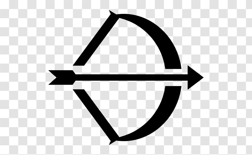 Bow And Arrow Archery Bowhunting - Triangle Transparent PNG