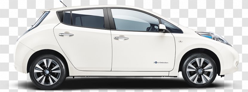 Nissan Leaf Car Micra Electric Vehicle - Compact Mpv Transparent PNG
