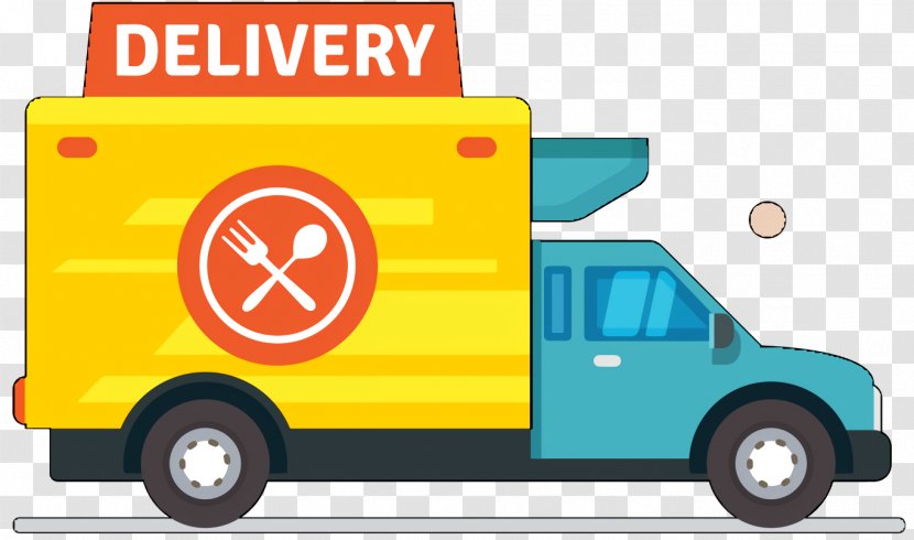 Pizza Car - Delivery - Bus Logo Transparent PNG