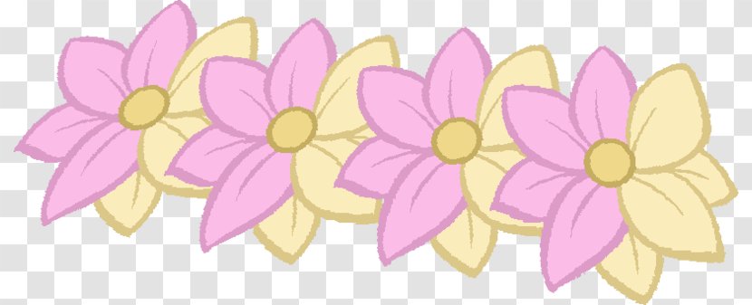 Floral Design Rarity Pony Flower - Pixel Art Transparent PNG