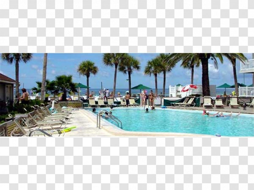 Resort Town Swimming Pool Vacation Beach - Arecaceae Transparent PNG