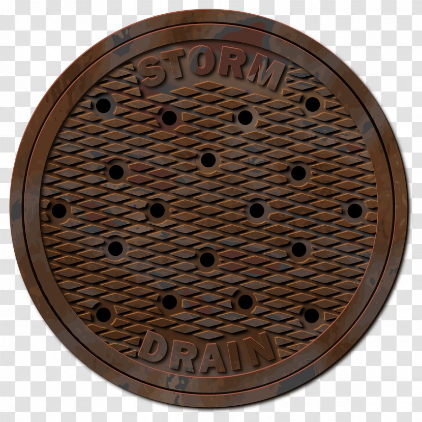 Manhole Cover Sewerage Storm Drain Separative Sewer - Sewage Treatment - Remake It Transparent PNG