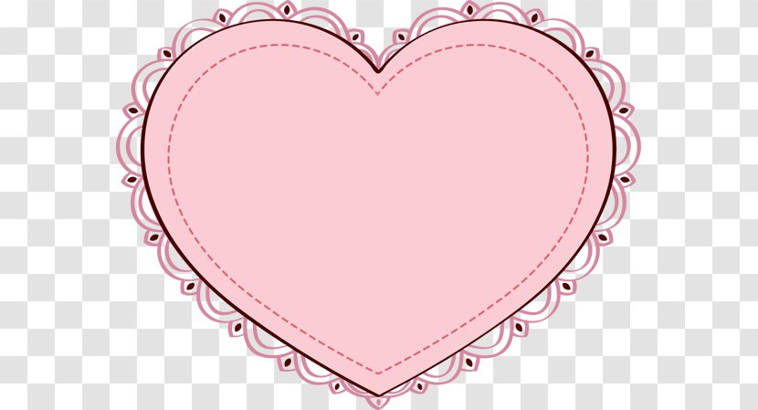 Heart Valentines Day Clip Art - Pink Image Transparent PNG