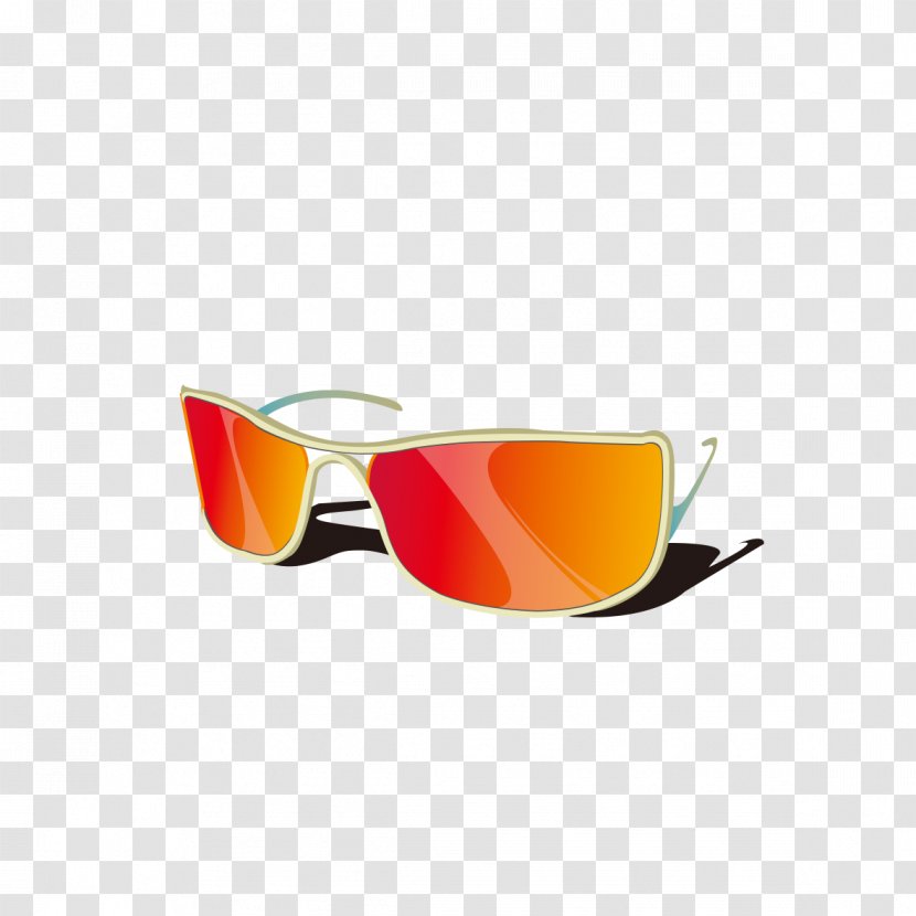 Goggles Sunglasses Designer - Red - Pattern Transparent PNG