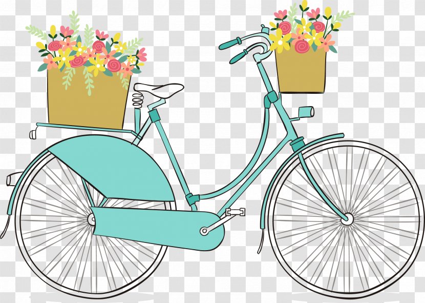 Bicycle Free Content Clip Art - Vector Bike Transparent PNG