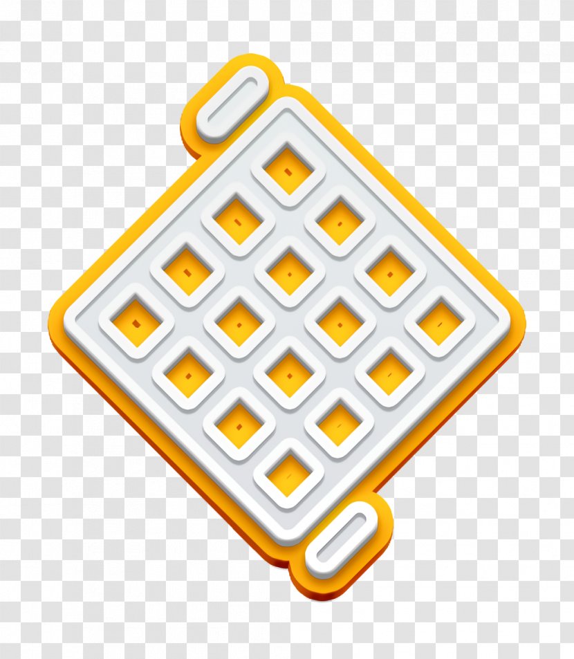 Food Icon Ied Ketupat - Yellow - Muslim Transparent PNG