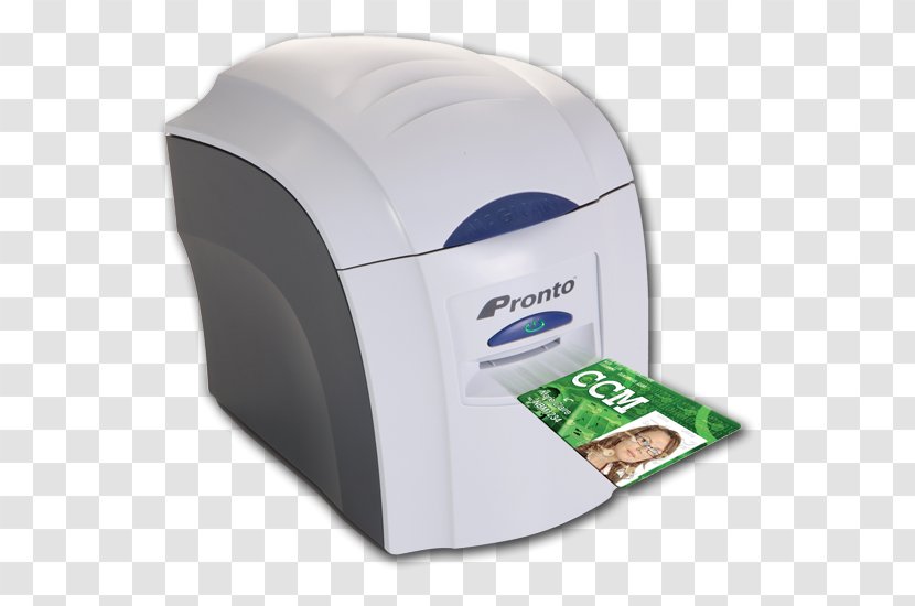 Card Printer Printing Plastic Access Badge - Thermal Transparent PNG