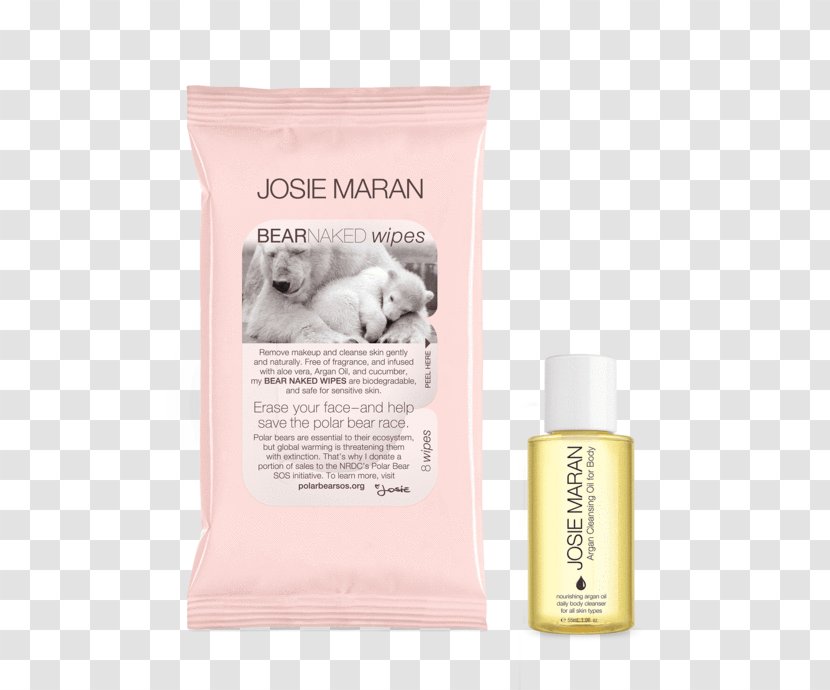 Lotion Wet Wipe Cosmetics Argan Oil Skin Care - Josie Maran Transparent PNG