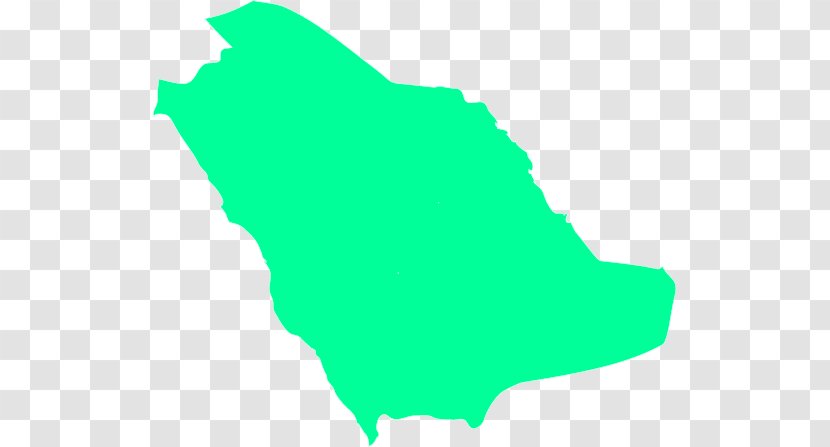 Saudi Arabia Map Clip Art Transparent PNG