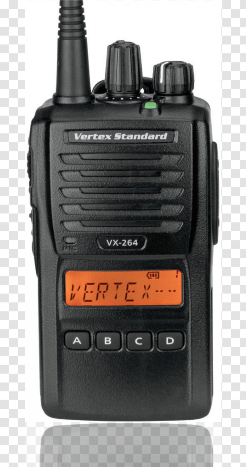 Vertex Standard VX-264 VX-261 Yaesu Two-way Radio - Technology Transparent PNG