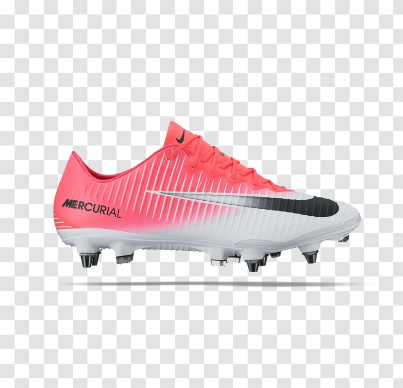 Nike Mercurial Vapor Football Boot Shoe - Red Transparent PNG