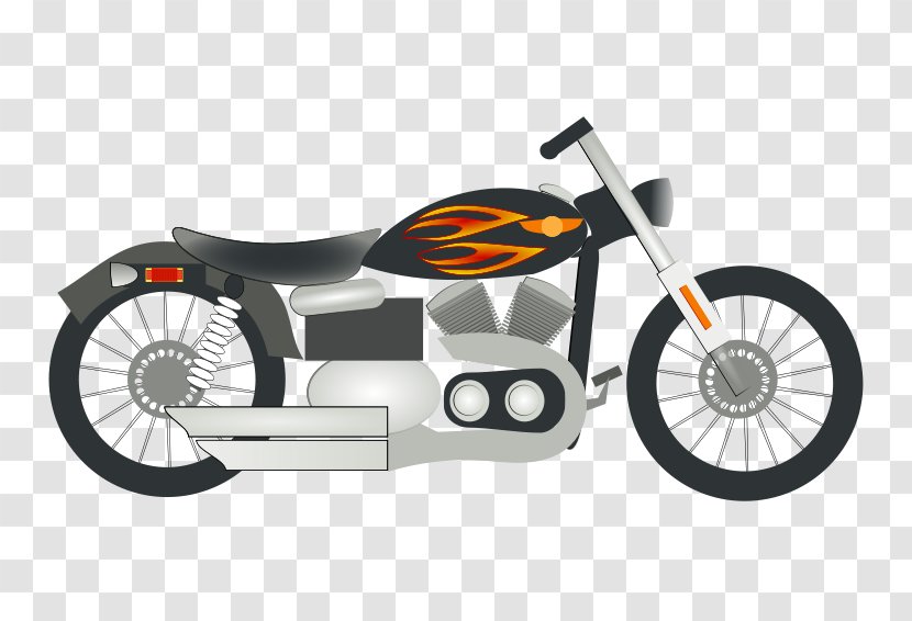 Harley-Davidson Sportster Motorcycle Scooter Clip Art - Police Transparent PNG