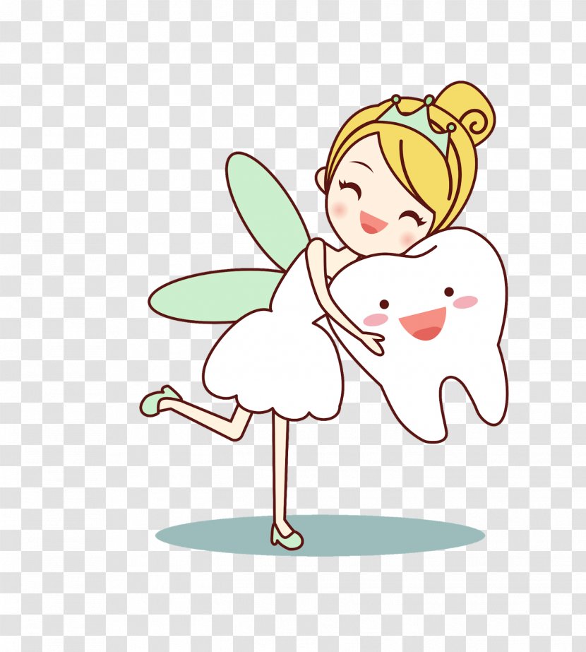 Tooth Fairy Human Dentistry - Happy Transparent PNG