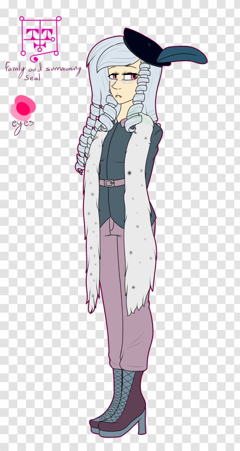 Pink M Costume Cartoon Character - Fashion Illustration - Botis Transparent PNG