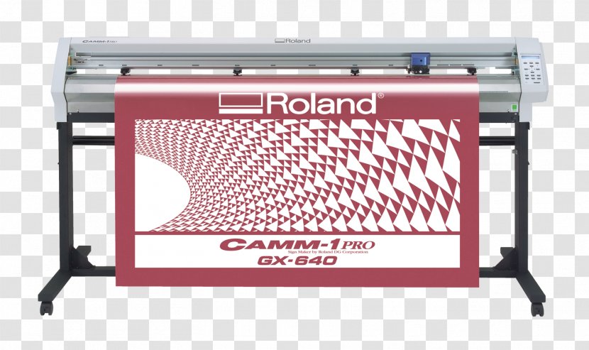Vinyl Cutter Roland DG Corporation Plotter Machine - Servomotor - Polyvinyl Chloride Transparent PNG