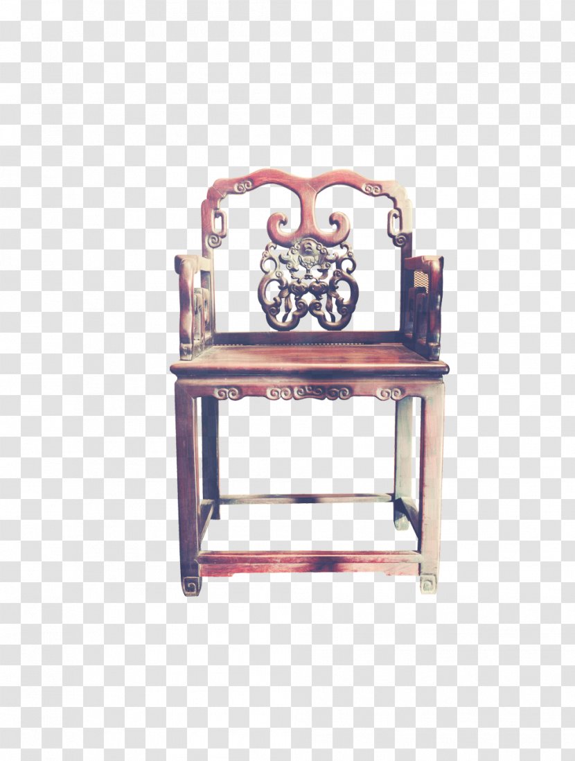 Table Chair Furniture Household Goods - Traditional Seat Transparent PNG
