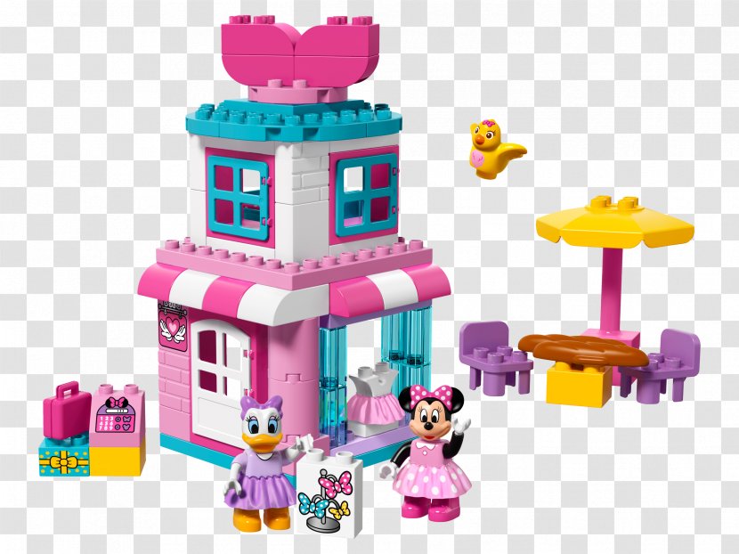 LEGO 10844 DUPLO Minnie Mouse Bow-Tique Daisy Duck Lego Duplo - Bowtique Transparent PNG