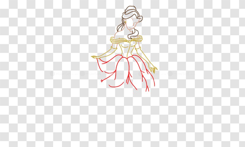 Drawing USMLE Step 3 Line Art Clip - Flower - Princess Transparent PNG