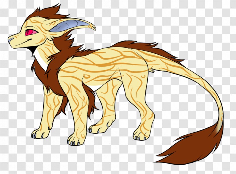 Lion Red Fox Cat Horse Mammal - Cartoon Transparent PNG