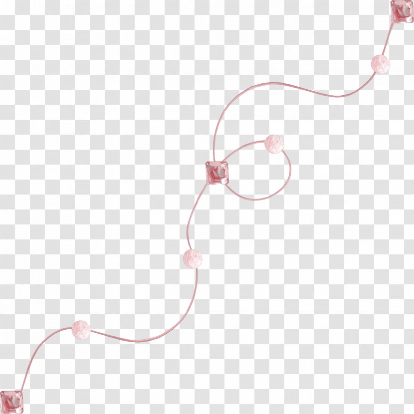 Garland Flower Drawing Collage - Audio Equipment - Pearls Transparent PNG