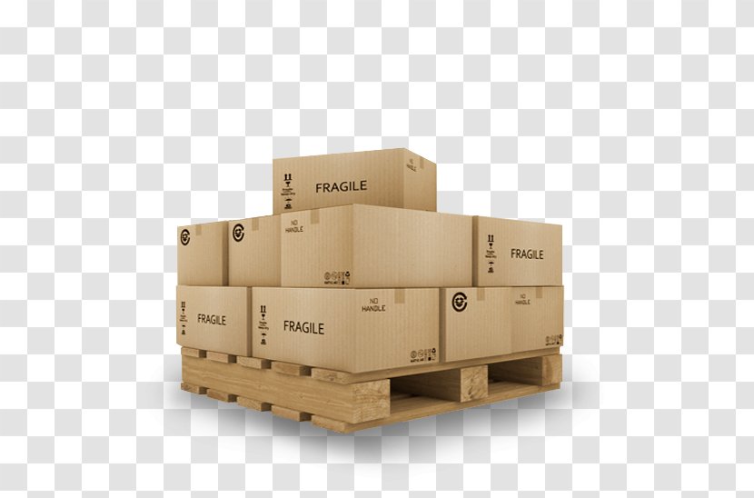 Cardboard Box Logistics Cargo - Packaging And Labeling Transparent PNG
