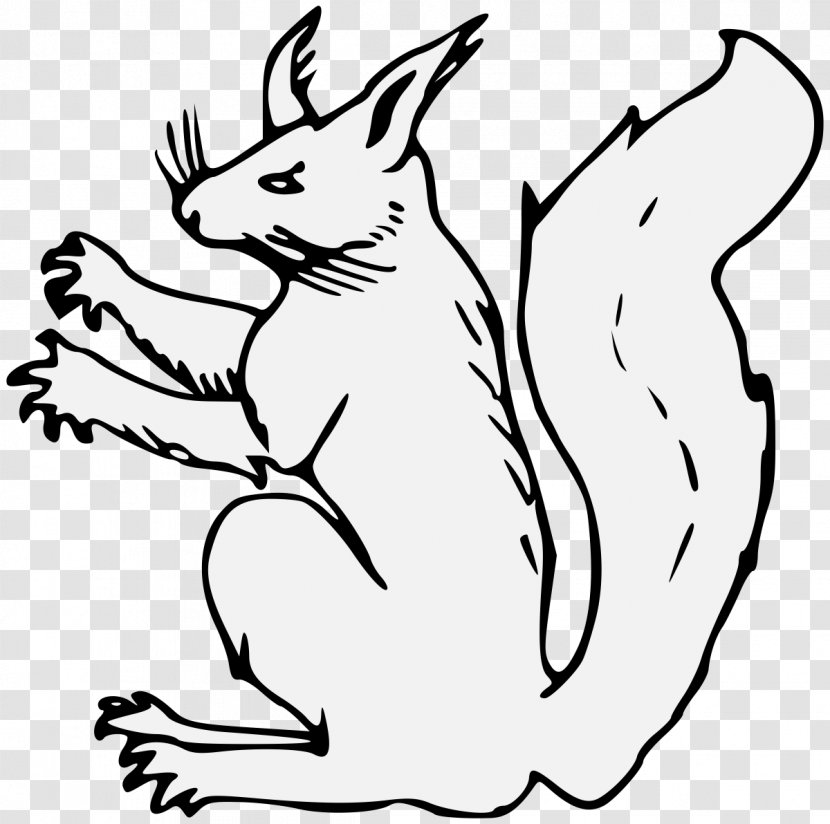 Squirrel Whiskers Art Illustration Domestic Rabbit - Organism Transparent PNG