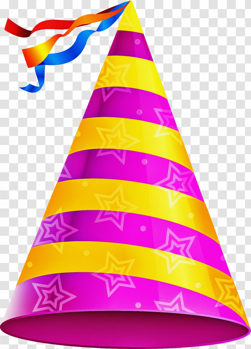 Birthday Hat Cartoon - Party - Supply Cone Transparent PNG