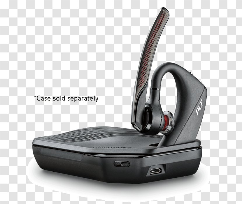 Plantronics Voyager 5200 Headset Noise-canceling Microphone 3200 - Bluetooth Transparent PNG