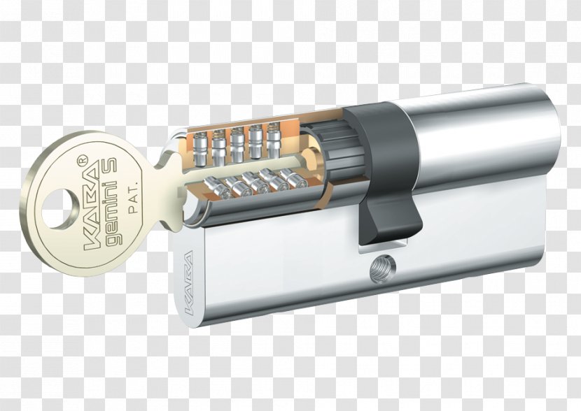 Dormakaba Key Pin Tumbler Lock Cylinder - Kaba Transparent PNG