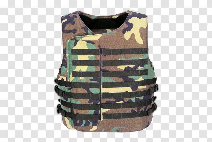 Gilets Sleeve Military Camouflage Personal Protective Equipment - Police Transparent PNG