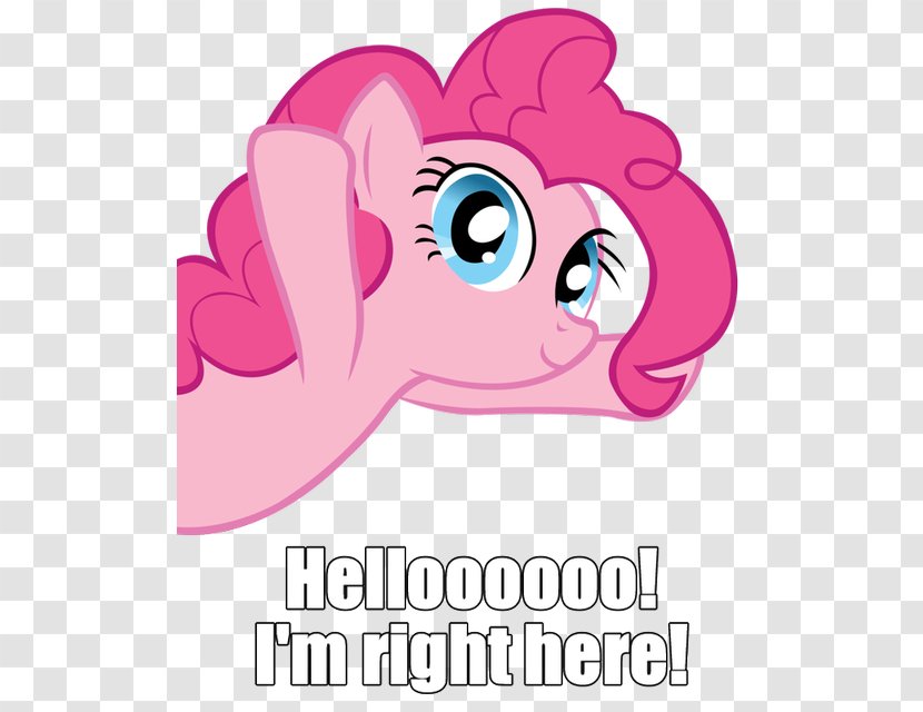Pinkie Pie Cupcake My Little Pony Equestria - Heart Transparent PNG