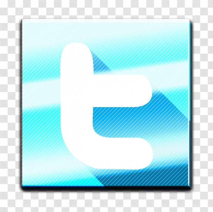 Logo Icon Twitter - Green - Sky Electric Blue Transparent PNG