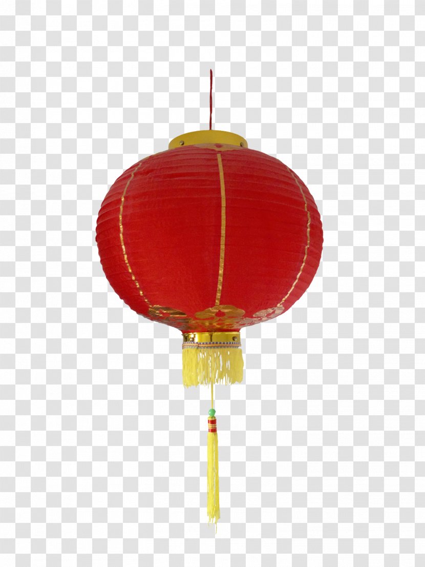 China Paper Lantern Chinese New Year Crafts - Air Balloon Transparent PNG