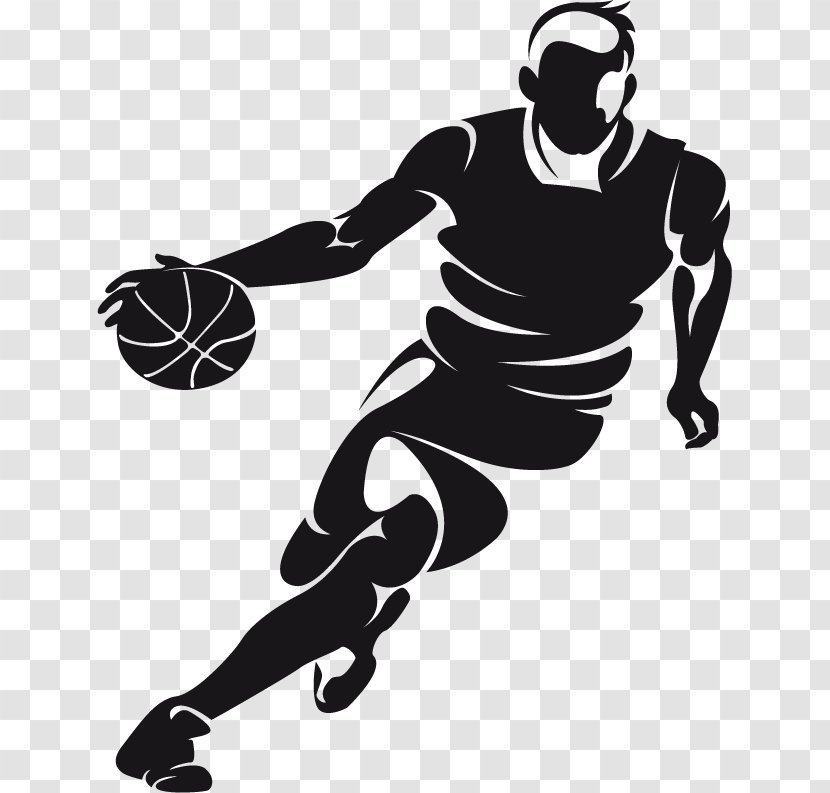 Basketball Dribbling Clip Art - Knee - Players Creative People Transparent PNG
