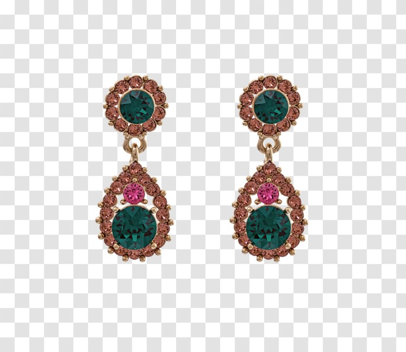 Earring Emerald Jewellery Bracelet Gold - Necklace Transparent PNG