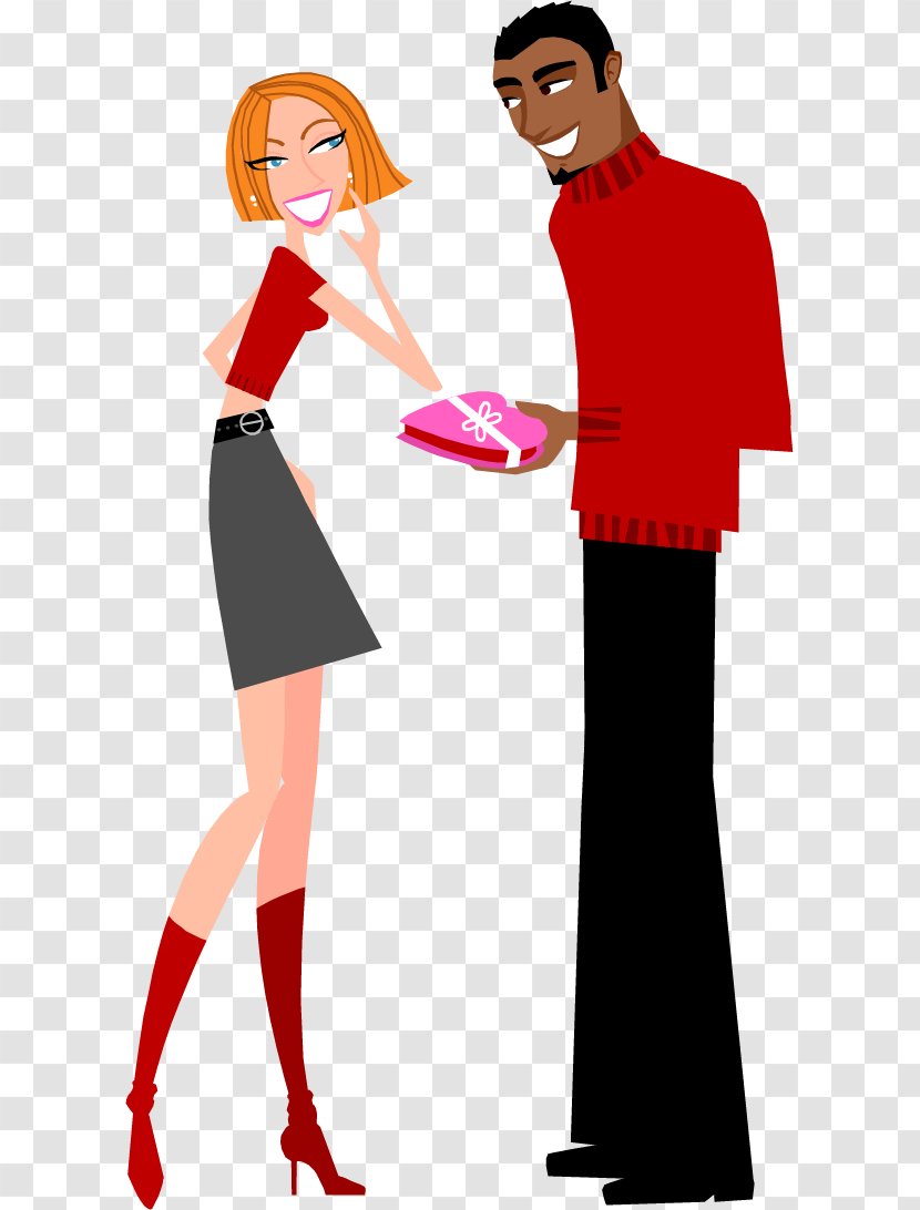 Significant Other Illustration - Heart - Vector Painted Confession Couple Transparent PNG
