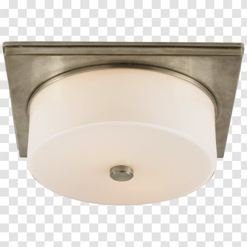Visual Comfort & Co. Clark Flush Mount Light Fixture Brass Design - One Kings Lane - White House OMB Circulars Transparent PNG