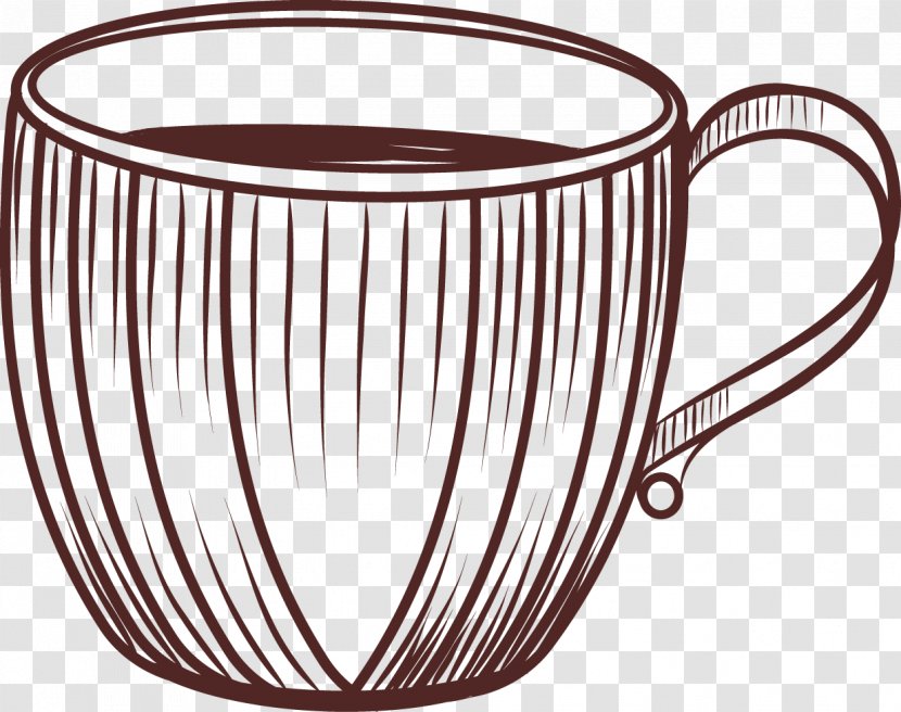 Coffee Cup Cafe Bean - Table - Mug Transparent PNG