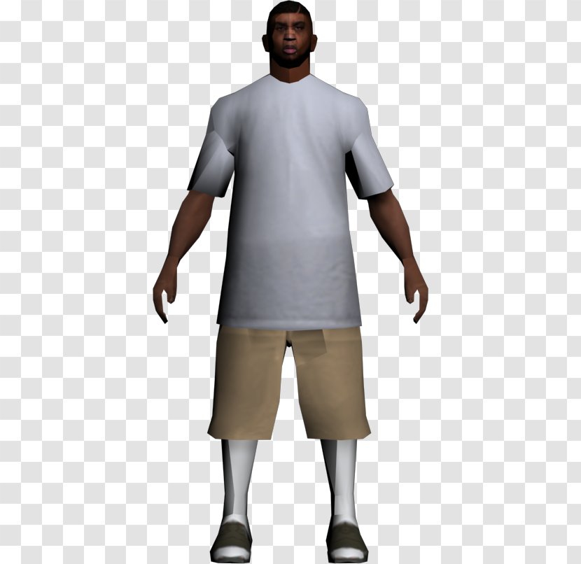 San Andreas Multiplayer Grand Theft Auto: T-shirt Clothing - Human - Clothes Texture Transparent PNG
